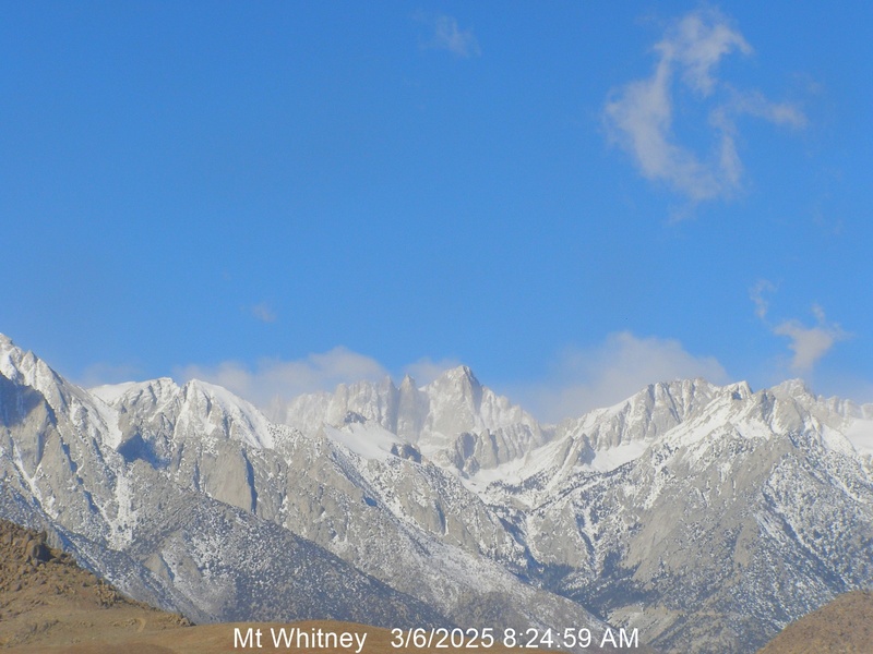 Mt Whitney web cam picture