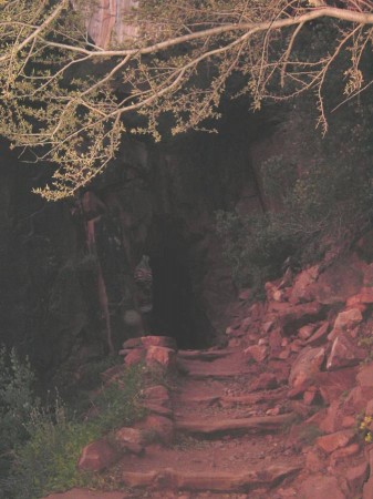 L - Looking up & back to Supai Tunnel.JPG